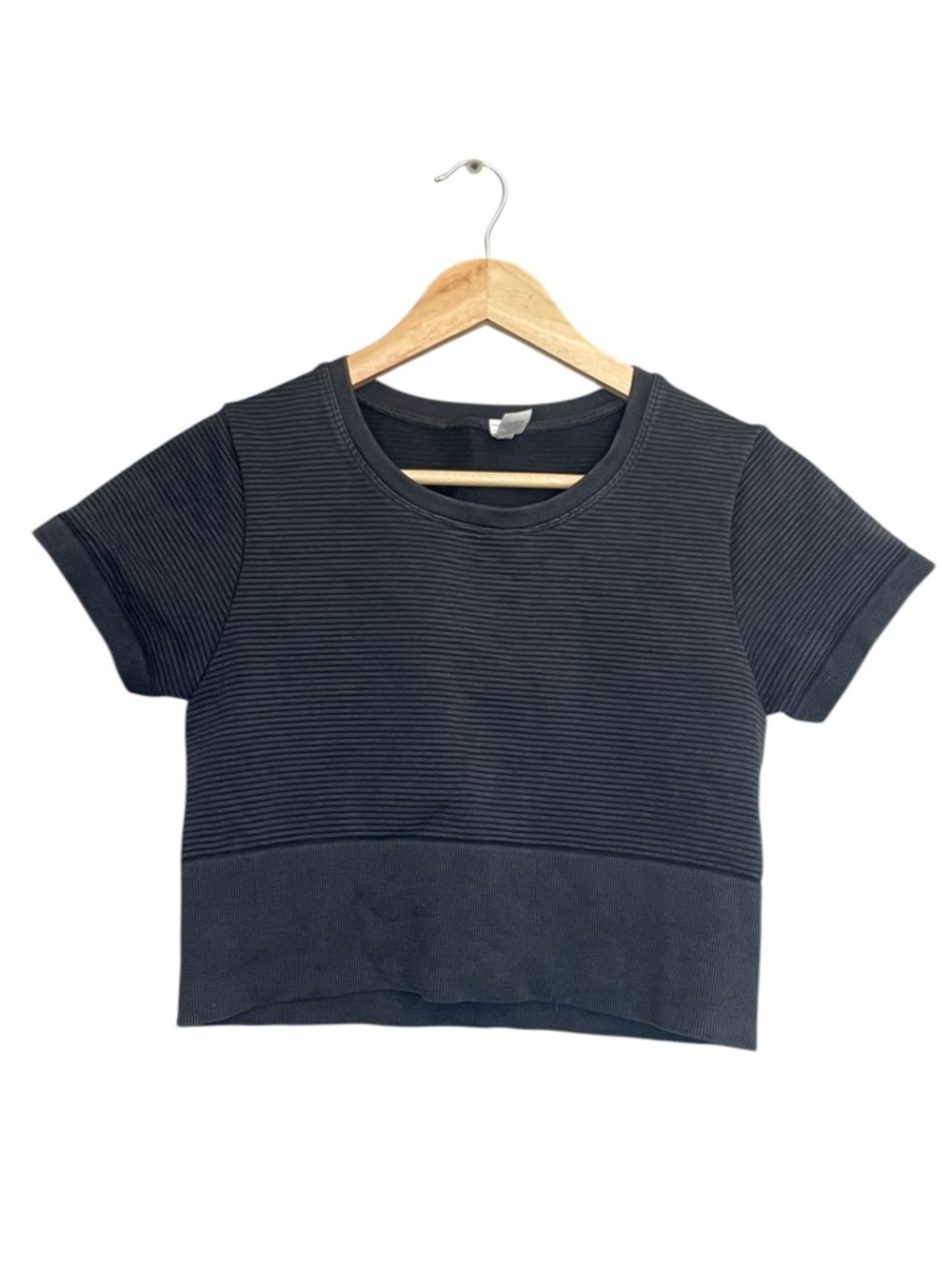 Aerie OFFLINE Seamless Ribbed Cropped Athletic Top